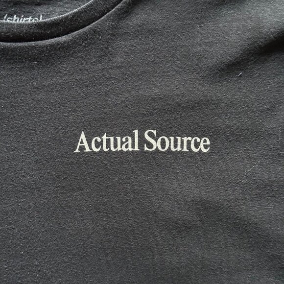 actual source graphic boxy longsleeve - Picture 2 of 6